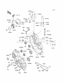 Part Location Diagram of 14091-0933 Kawasaki Cover, Sensor