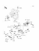 Part Location Diagram of 21175-0332 Kawasaki Control Unit-Electron