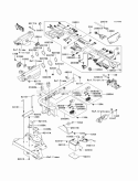 Chassis Electrical Equipment Diagram and Parts List for KAF620-SCF 2012 Kawasaki 