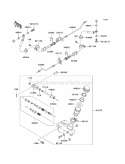 Master Cylinder Diagram and Parts List for KAF620-SCF 2012 Kawasaki 