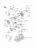Part Location Diagram of 92152-1230 Kawasaki Collar