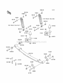 Part Location Diagram of 39130-1077 Kawasaki Spring-Leaf, Left Hand
