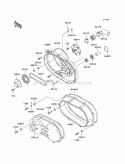 Part Location Diagram of 92153-1276 Kawasaki Bolt