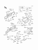 Part Location Diagram of 92055-7501 Kawasaki O-Ring