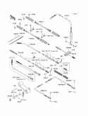 Cables Diagram and Parts List for KAF950-FCF 2012 Kawasaki 