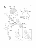 Part Location Diagram of 92033-1247 Kawasaki Ring-Snap