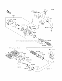 Air Cleaner Diagram and Parts List for KAF950-GBF 2011 Kawasaki 