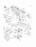 Chassis Electrical Equipment Diagram and Parts List for KAF950-HAF 2010 Kawasaki 