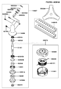 Part Location Diagram of 14057-T007 Kawasaki Case-Comp-Gear