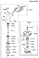 Page C Diagram and Parts List for KBL27A-AS00 A1 Kawasaki Trimmer