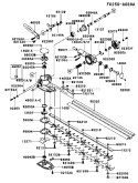 Page C Diagram and Parts List for KCL525A-A1  Kawasaki Hedge Trimmer