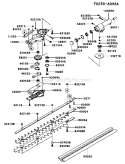 Part Location Diagram of 46102-V004 Kawasaki Rod-cutter
