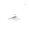 Decals, Red Diagram and Parts List for KEF300-A6 2000 Kawasaki 