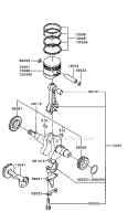 Part Location Diagram of 13041-2001 Kawasaki Balancer