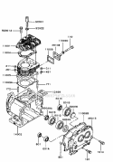 Part Location Diagram of 311B1000 Kawasaki Nut-Hex