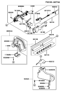 Page I Diagram and Parts List for KGT27A-AS00 A1 Kawasaki Trimmer