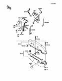 Part Location Diagram of 312AA0600 Kawasaki Nut-hex-6mm