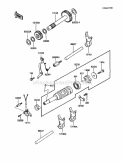 Part Location Diagram of 610A0406 Kawasaki Roller