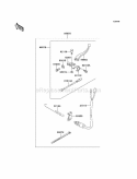 Optional Parts, Brake Switch Diagram and Parts List for KLF220-A12 1999 Kawasaki 