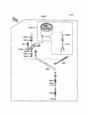 Optional Parts, Meter Diagram and Parts List for KLF220-A3 1990 Kawasaki 