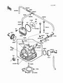 Part Location Diagram of 220AA0608 Kawasaki Screw-Pan