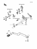 Part Location Diagram of 482L0-100 Kawasaki RING SNAP