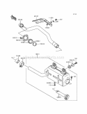 Muffler, S Diagram and Parts List for KLF220-A7 1994 Kawasaki 