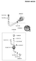 Fuel_TankFuel_Valve Diagram and Parts List for KRB750B  Kawasaki Leaf Blower / Vacuum