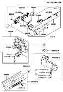 Page J Diagram and Parts List for KTR27A-AS00 A1 Kawasaki Trimmer