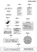 Page J Diagram and Parts List for KWN30A-AS01 HC080A Kawasaki Water Pump