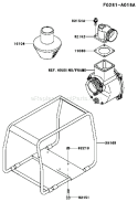 Part Location Diagram of 32152-2043 Kawasaki Pipe