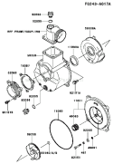 Part Location Diagram of 16087-2064 Kawasaki Valve-Check