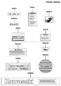 Page J Diagram and Parts List for KWS30A-BS00 HD080A Kawasaki Water Pump