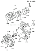 Part Location Diagram of 92049-2065 Kawasaki Seal-Oil