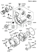Part Location Diagram of 59071-2126 Kawasaki Joint