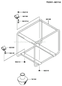 Page G Diagram and Parts List for KWT30A-AS01 HF080A Kawasaki Water Pump
