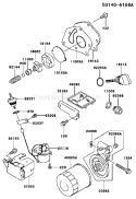 Part Location Diagram of 21176-2099 Kawasaki Sensor