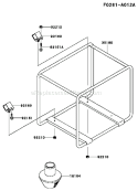 Part Location Diagram of 16104-2061 Kawasaki Filter-Comp,Water
