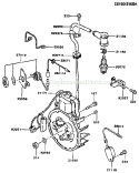Part Location Diagram of 21119-2134 Kawasaki Igniter