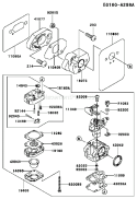 Part Location Diagram of 11060-2388 Kawasaki Gasket