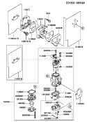 Part Location Diagram of 12021-2051 Kawasaki Valve-Assembly-Reed