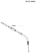Page C Diagram and Parts List for TEX54D AC55 Kawasaki Engine