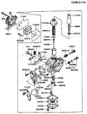 Page C Diagram and Parts List for TF022D AS01 Kawasaki Engine