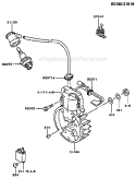 Page G Diagram and Parts List for TF022D AS02 Kawasaki Engine