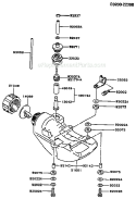 Page H Diagram and Parts List for TF022D AS02 Kawasaki Engine