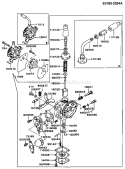 Page C Diagram and Parts List for TF022D BS02 Kawasaki Engine
