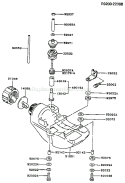 Page H Diagram and Parts List for TF022D BS02 Kawasaki Engine