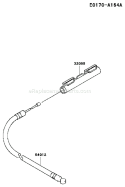 Page C Diagram and Parts List for TF022D ED05 Kawasaki Engine