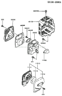 Page A Diagram and Parts List for TG024D AS00 Kawasaki Engine