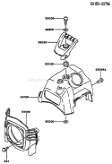 Page D Diagram and Parts List for TG028D AD04 Kawasaki Engine